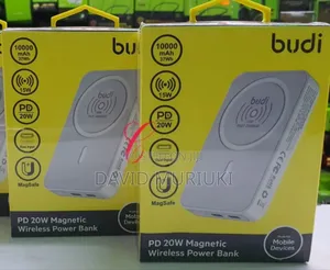 Budi Pb081w Pd 20w 10,000mah Magnetic Wireless Power Bank