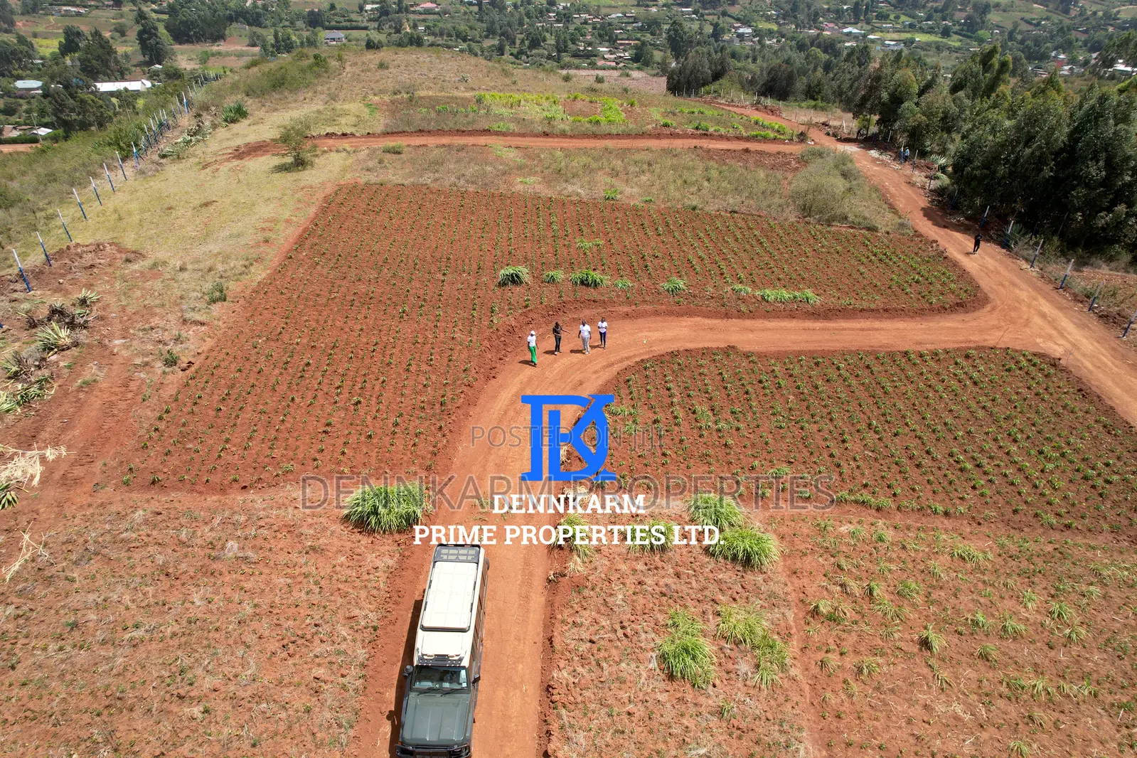 Prime 1/8 Acre In Kikuyu, Thigio (Fronting Tarmac)
