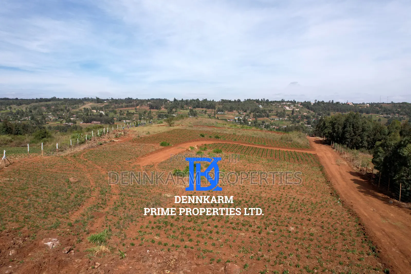 Prime 1/8 Acre In Kikuyu, Thigio (Fronting Tarmac)