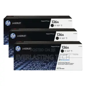 Hp 136a Black Original Laserjet Toner Cartridge (W1360a)