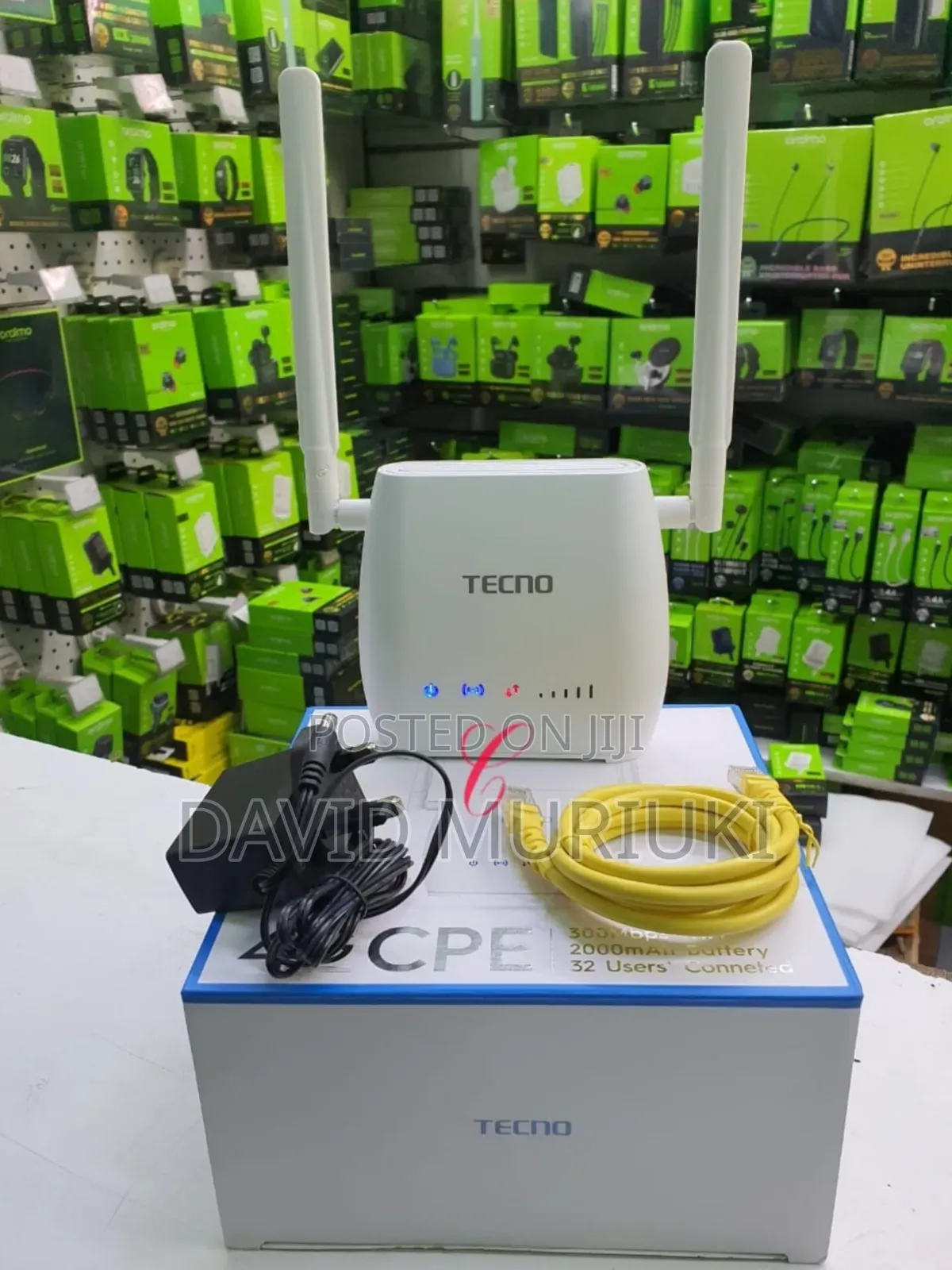 Tecno 32users Router With Standby Battery