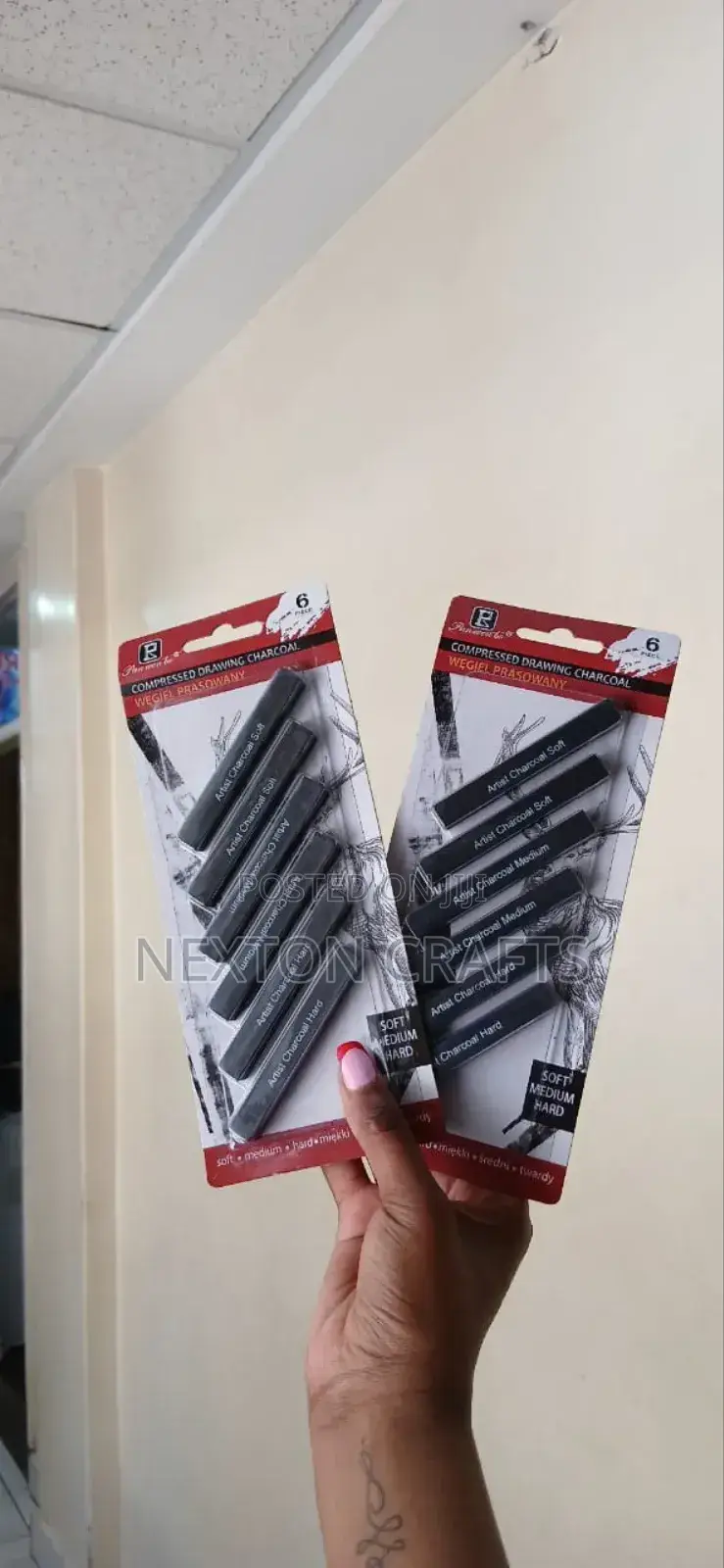 Compresed Drawing Charcoal