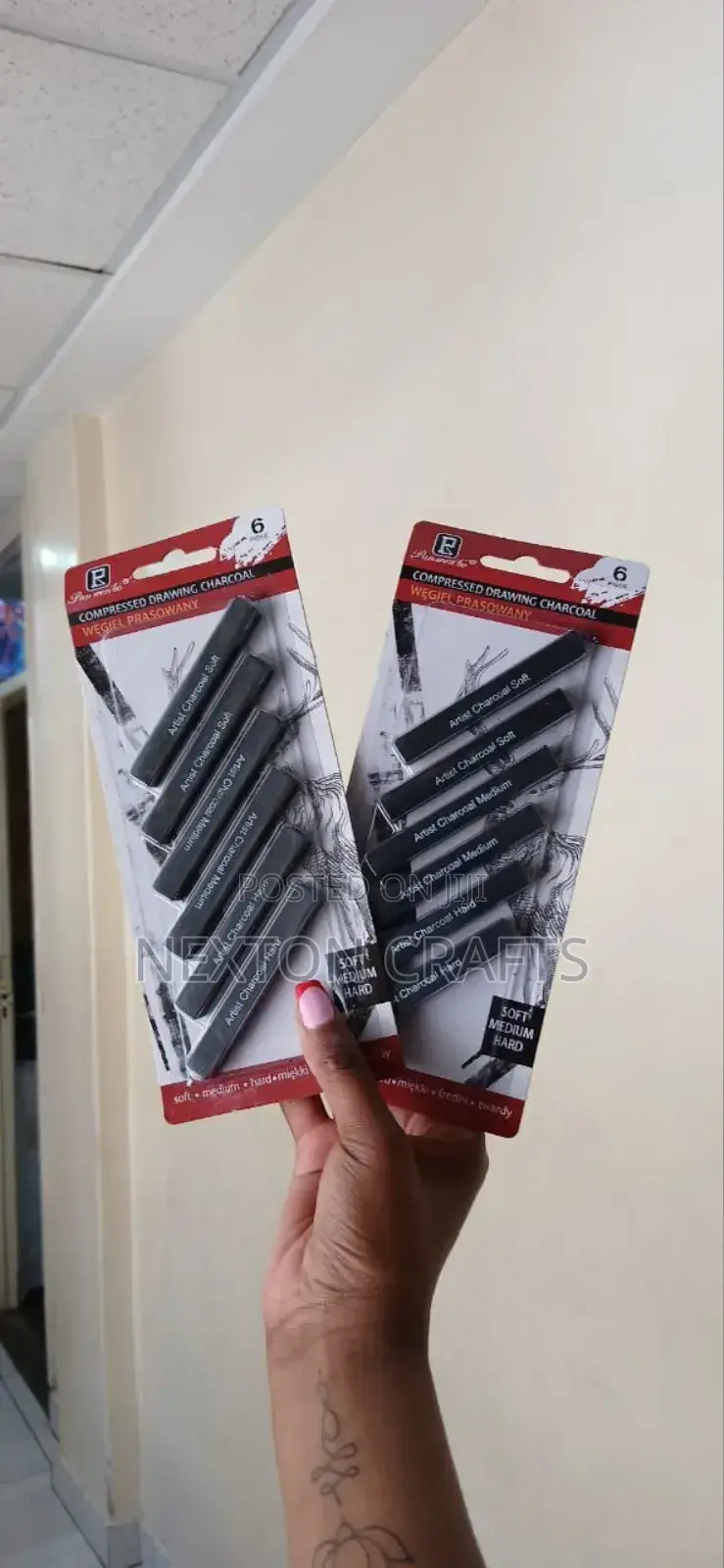 Compresed Drawing Charcoal