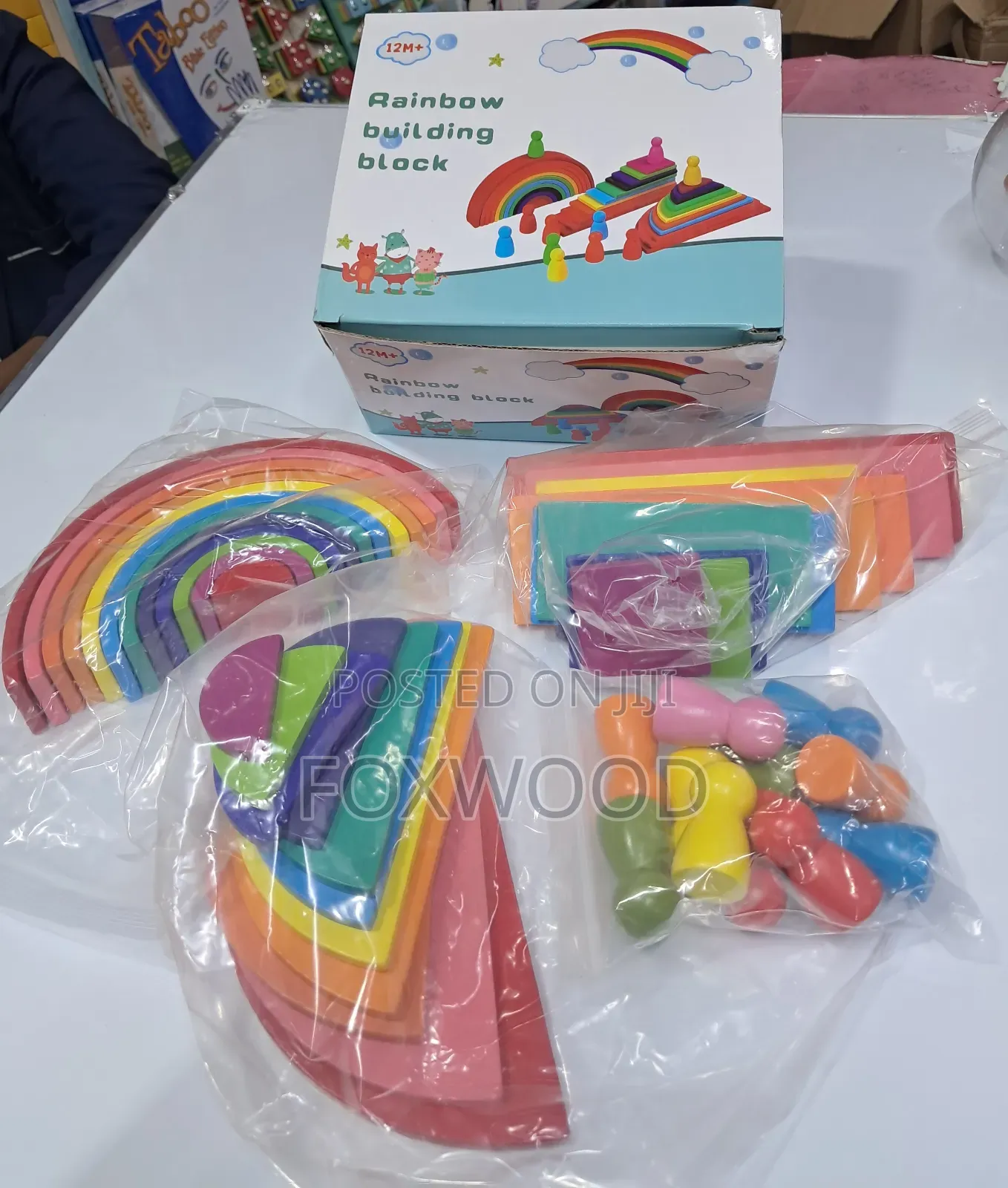 4-in-1 Building Blocks Early Development Activity Toys