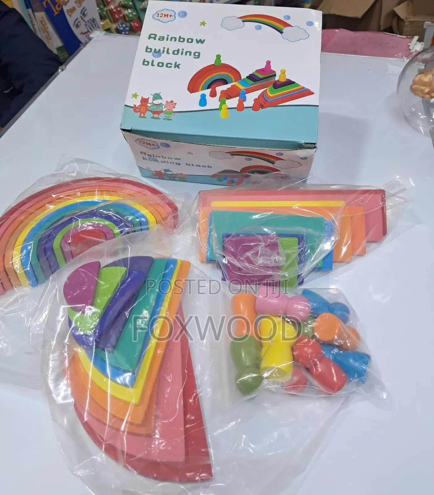 4-in-1 Building Blocks Early Development Activity Toys