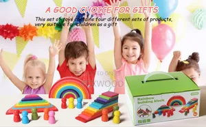 4-in-1 Building Blocks Early Development Activity Toys