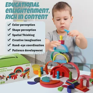 4-in-1 Building Blocks Early Development Activity Toys