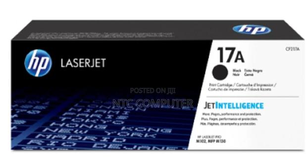 Hp 17a Black Original Laserjet Toner Cartridge