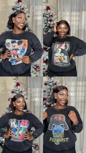Ladies Animated Sweatshirts