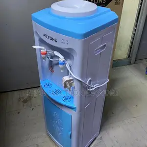 Ailyons Q7-Ts 2-Tap Hot Cold Water Dispenser With Storage Cabinet