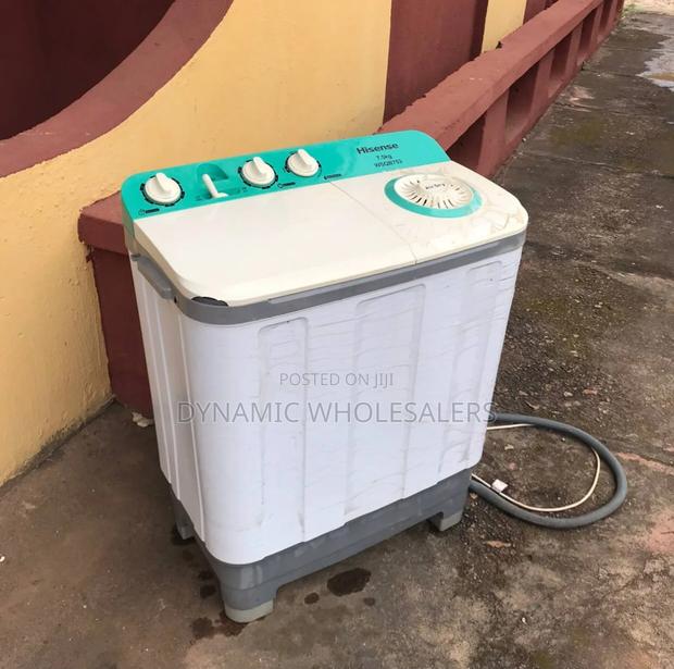 Washing Machine Twin Tub 7.5kg White Semi-Automatic - main view