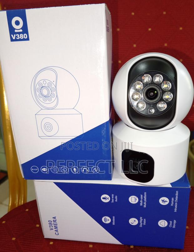 Remote View Wifi Dual Lens CCTV Camera V380 App Control - main view