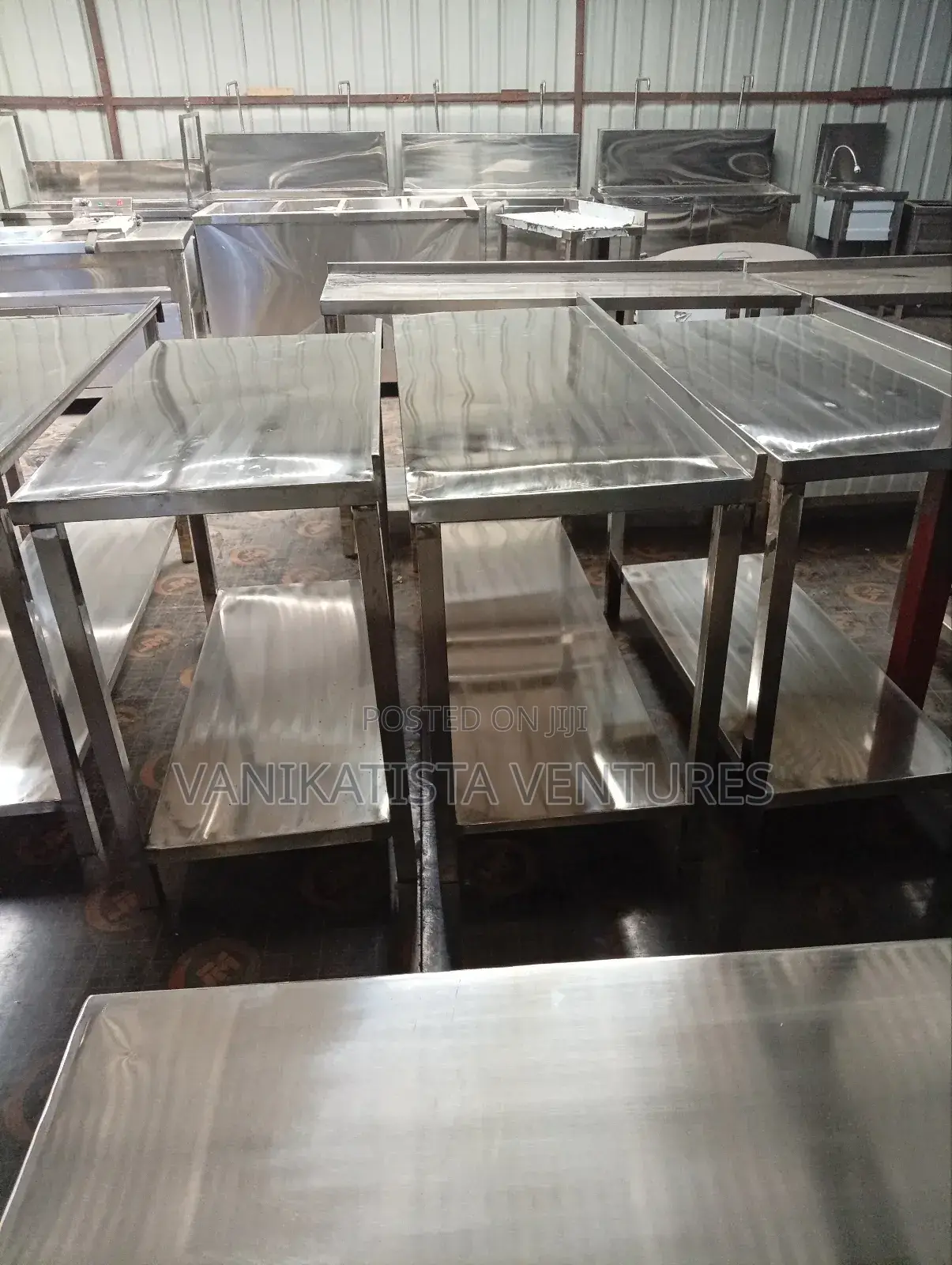 5fts Stainless Steel Working Table – Commercial Grade