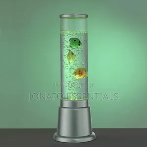 Bubble Fish Lamp 38cm Color Changing Night Light