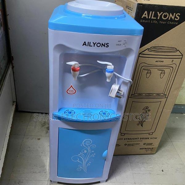Ailyons 2 Taps Hot and Cold Stand Alone Water Dispenser Free Standing
