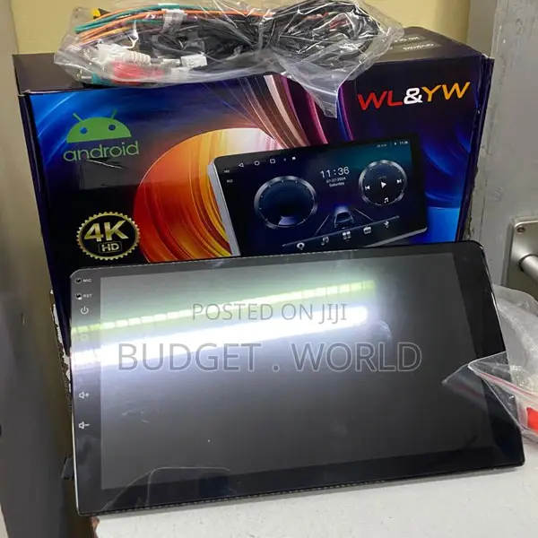 Wireless Android 10 Inch (4+64gb) With Fan + Reverse Camera for Free
