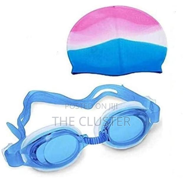 Swimming Set Cap+Goggles