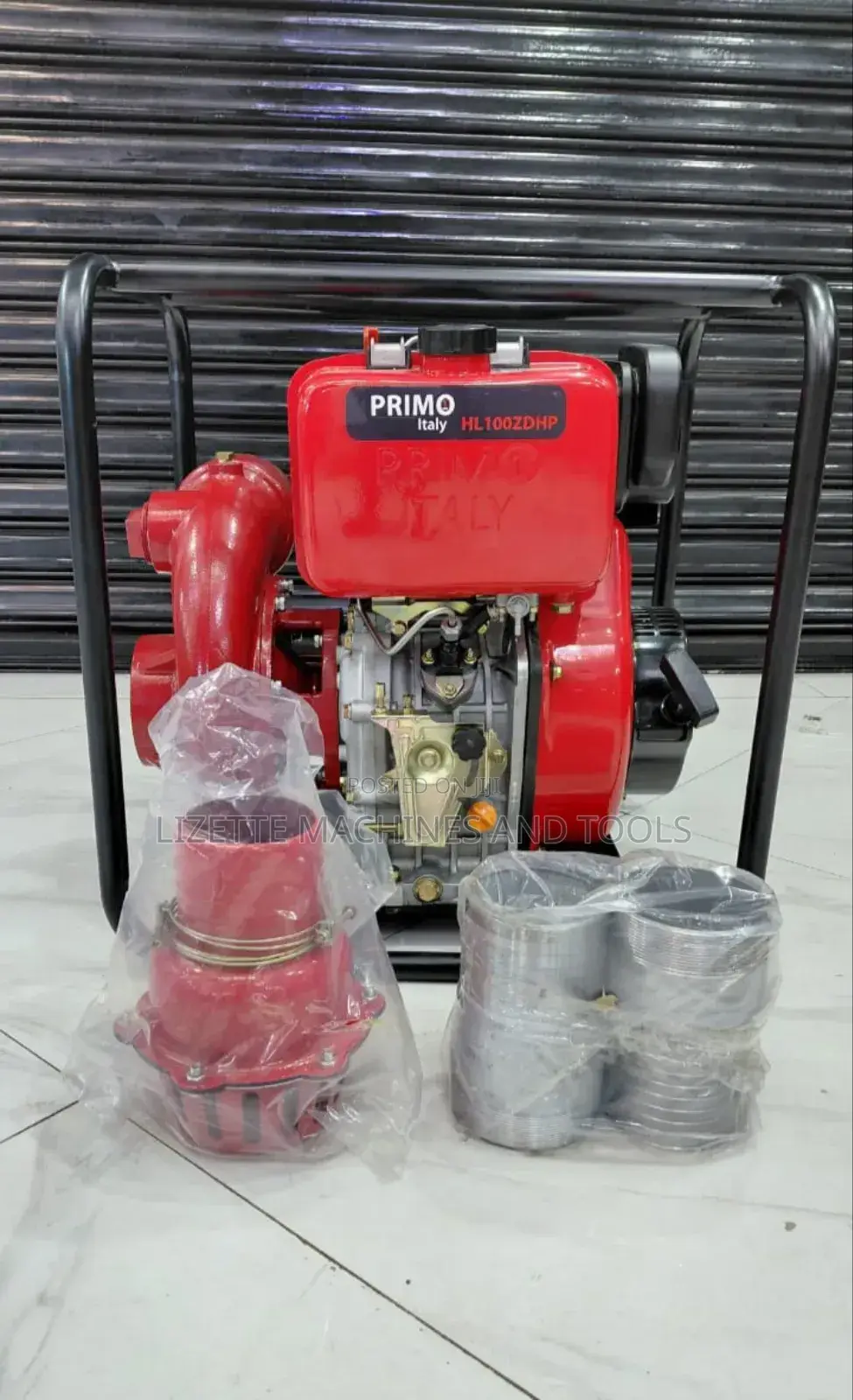 Primo Italy 4" Diesel Water Pump 16hp