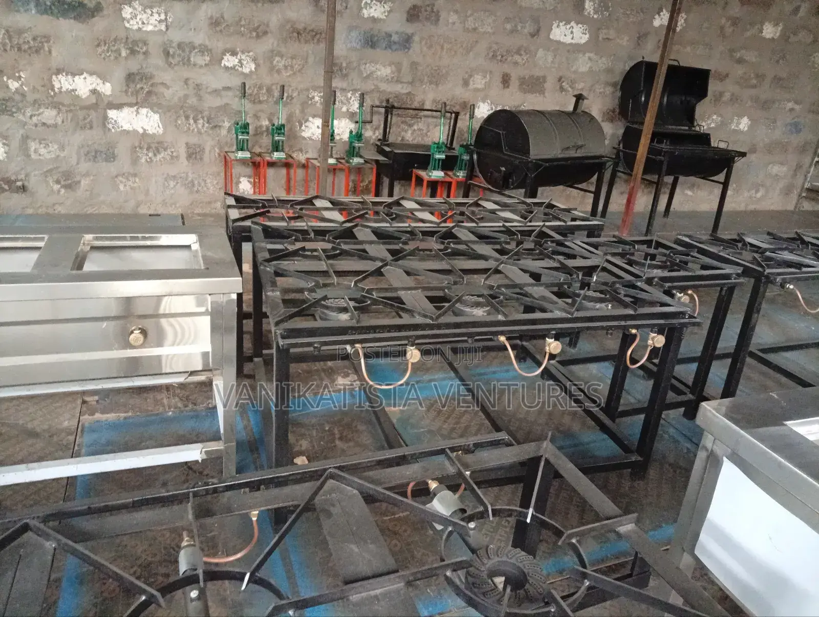 Six Burner Commercial Gas Cooker