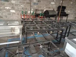Six Burner Commercial Gas Cooker