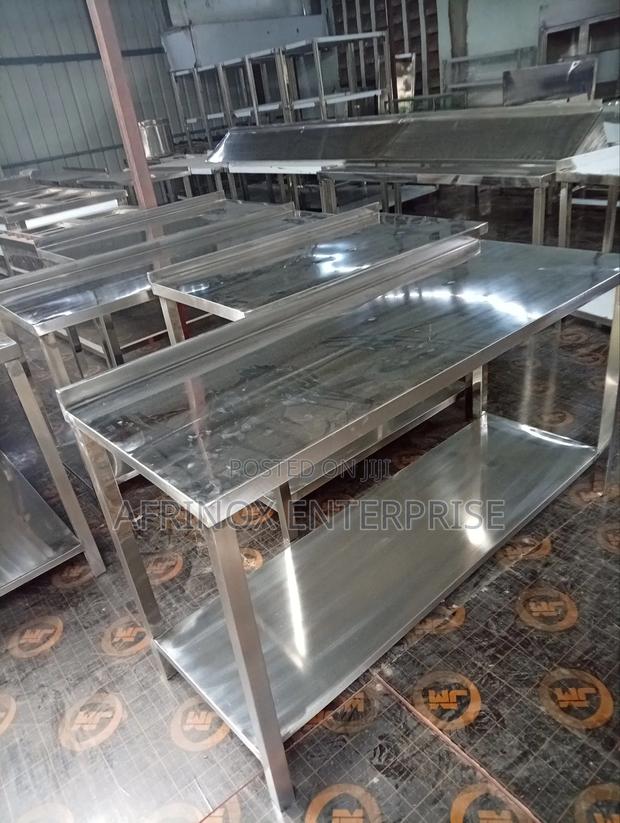 High-Quality Stainless Steel Working Tables for Restaurants - main view