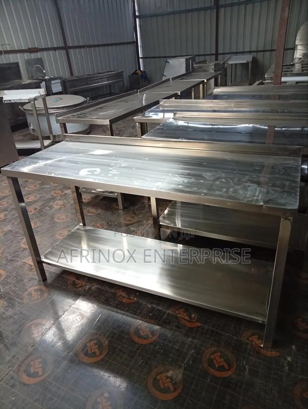 High-Quality Stainless Steel Working Tables for Restaurants - thumbnail 3
