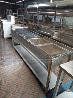 Double Bowl Sink, Six Feets in Length - thumbnail 2