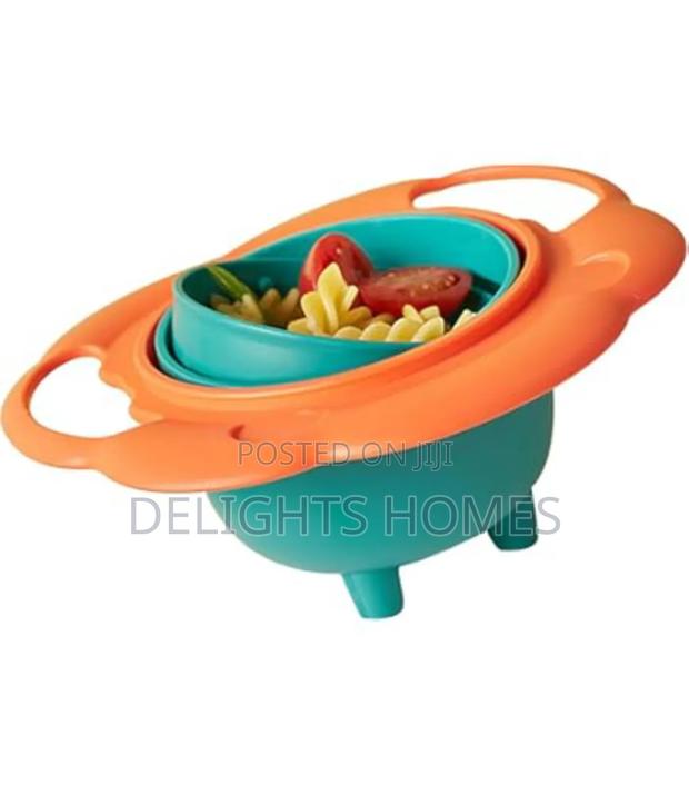 360 Degrees Free Rotational Baby Bowl_esj