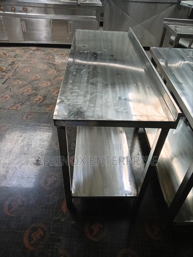 4feets, Strong Stainless Steel Working Table. - thumbnail 3