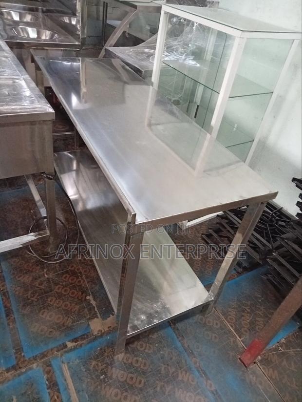 4feets, Strong Stainless Steel Working Table. - thumbnail 6