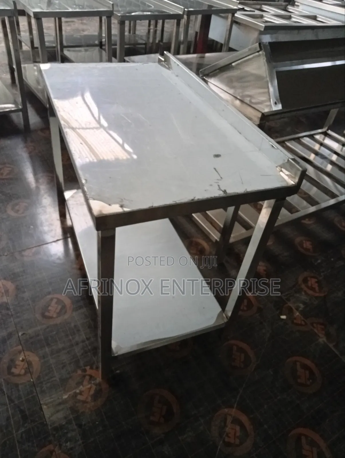 4feets, Strong Stainless Steel Working Table.
