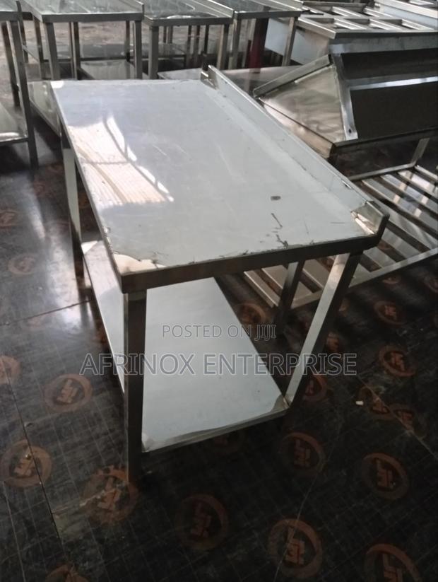 4feets, Strong Stainless Steel Working Table. - thumbnail 7