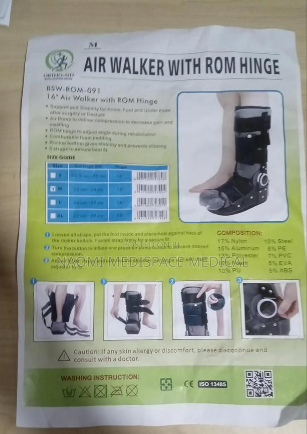 Air Walker With Rom Hinge/ Walker Boot With Rom - thumbnail 6
