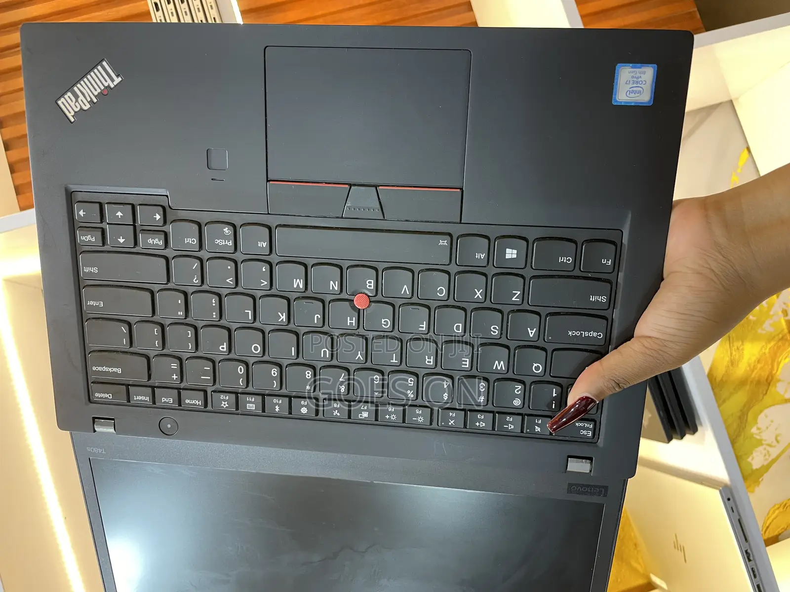Laptop Lenovo ThinkPad T480s 8GB Intel Core I7 SSD 256GB