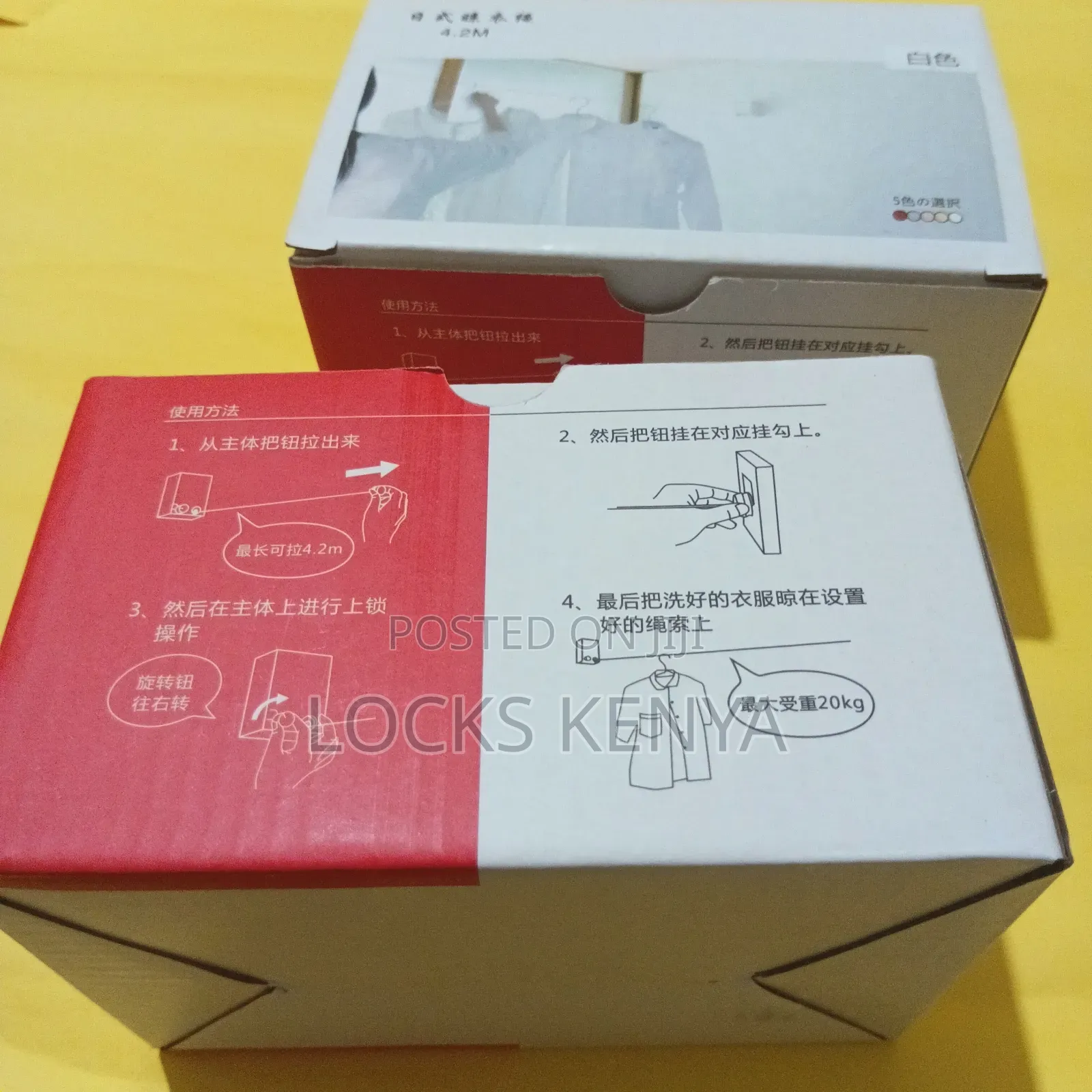 Easy Insrallation Retractable Clorhes Line