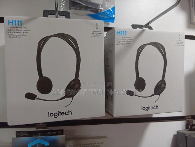 Logitech H111 Stereo Headset^Logitech H111 Stereo Headset - main view