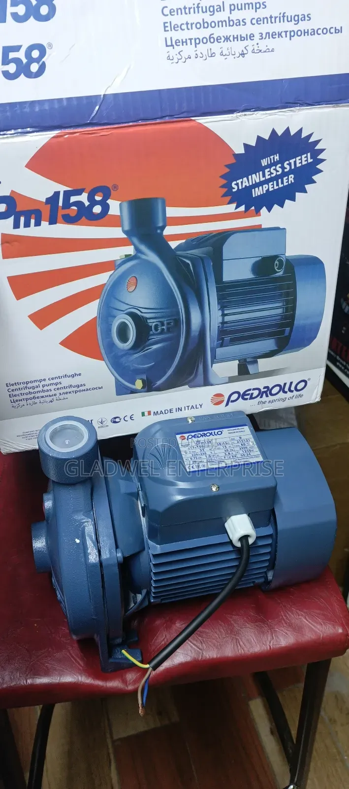 1hp Pedroll Service Water Pump /Booster Pump