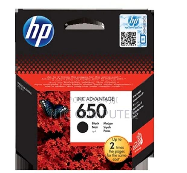 Hp 650 Black Original Ink