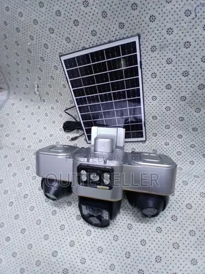 Motion Tracking Tripple Lens Solar PTZ V380pro 4gsimcard CCTV Camera