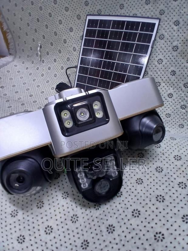 3lens 3screens PTZ Camera All 3 Rotate App Human Detection 4g Sim - main view