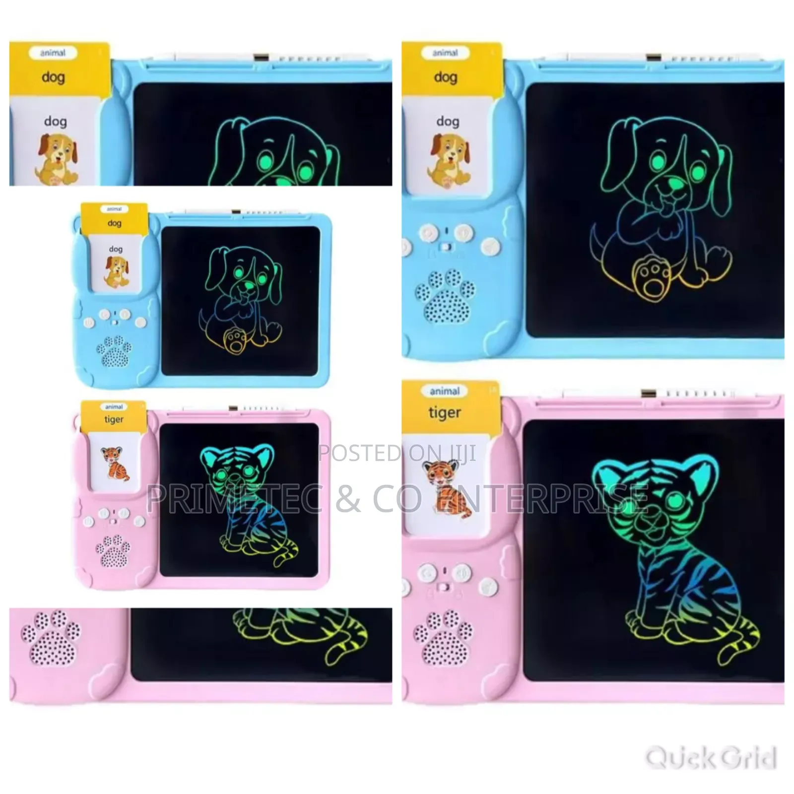 Flashcard and Writing Board Was ~1400~ KSH 1000 Blue Pink