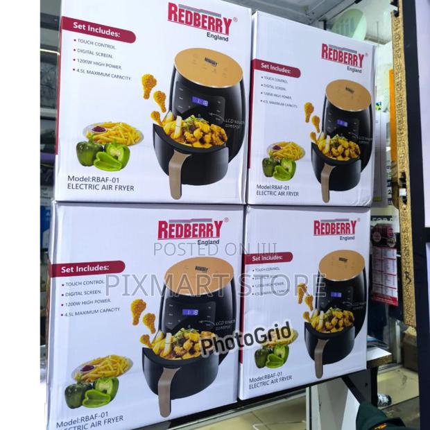 "New Arrival Alert! 4.5l Redberry Air Fryer – Limited Stock!"