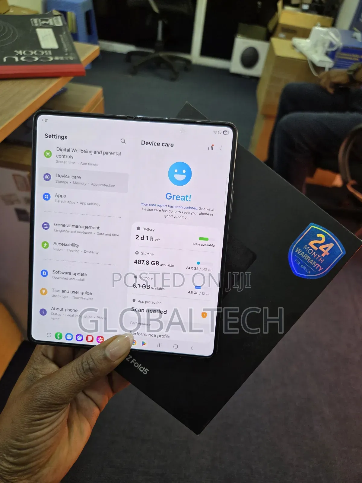 Samsung Galaxy Z Fold 5 512 GB Gray
