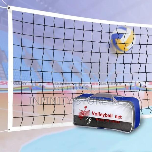 Volleyball Net and Mikasa Ball