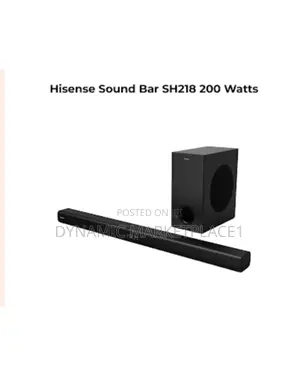 Hisense Sound Bar Sh218 200 Watts