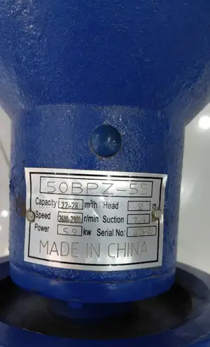 5.9kw 2 Inch BPZ Water Pump 55m Head 50bpz-55