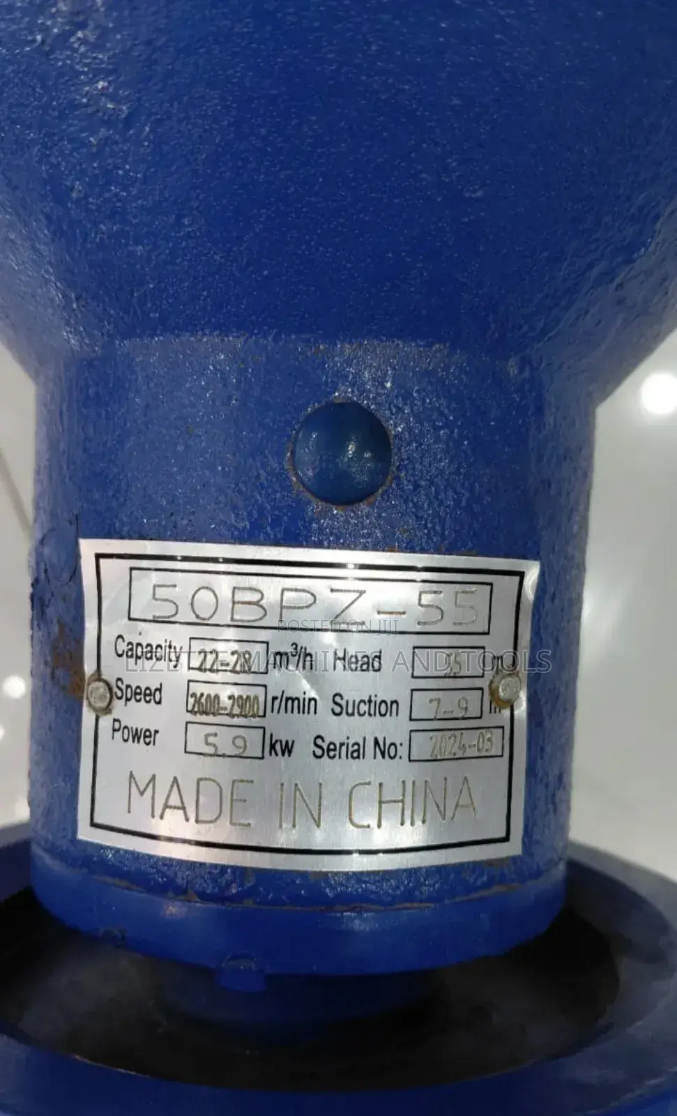5.9kw 2 Inch BPZ Water Pump 55m Head 50bpz-55