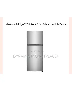 Hisense Fridge 120 Liters Frost Silver Double Door
