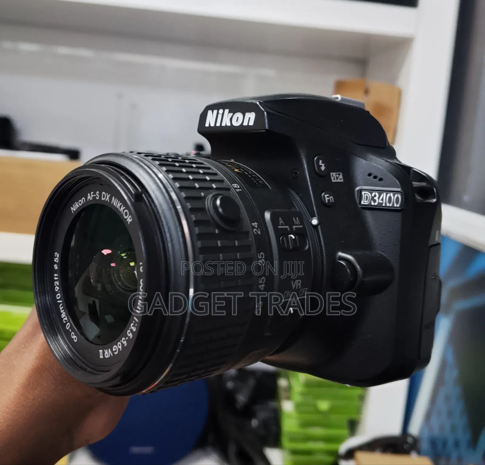 Nikon D3400 DSLR Camera With 18-55mm Lens (Black)