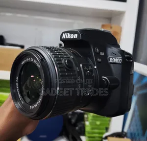 Nikon D3400 DSLR Camera With 18-55mm Lens (Black)